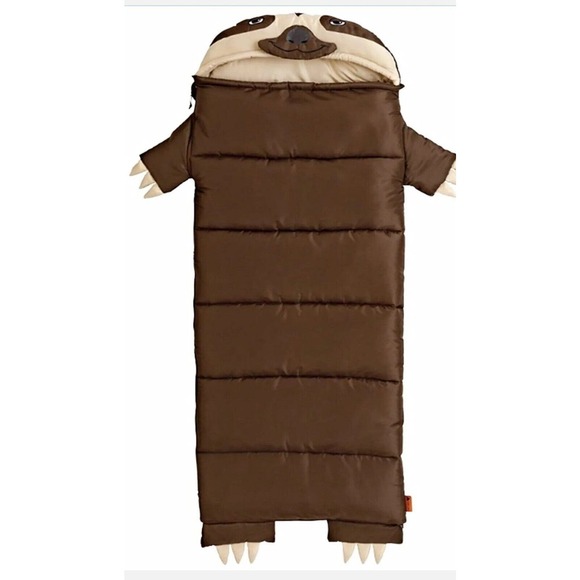 Ozark Trail Speedy the Sloth Kid's Sleeping Bag (62 in. x 24 in.) - Picture 2 of 12